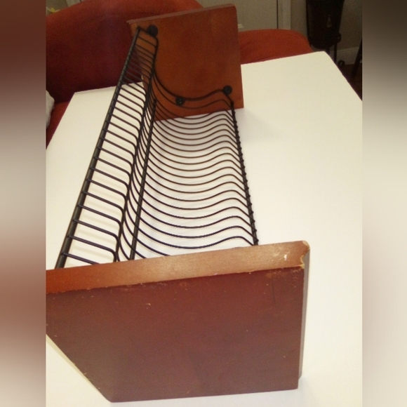 Solid Wood top and bottom 30 count Cd DVD Rack - Picture 3 of 5